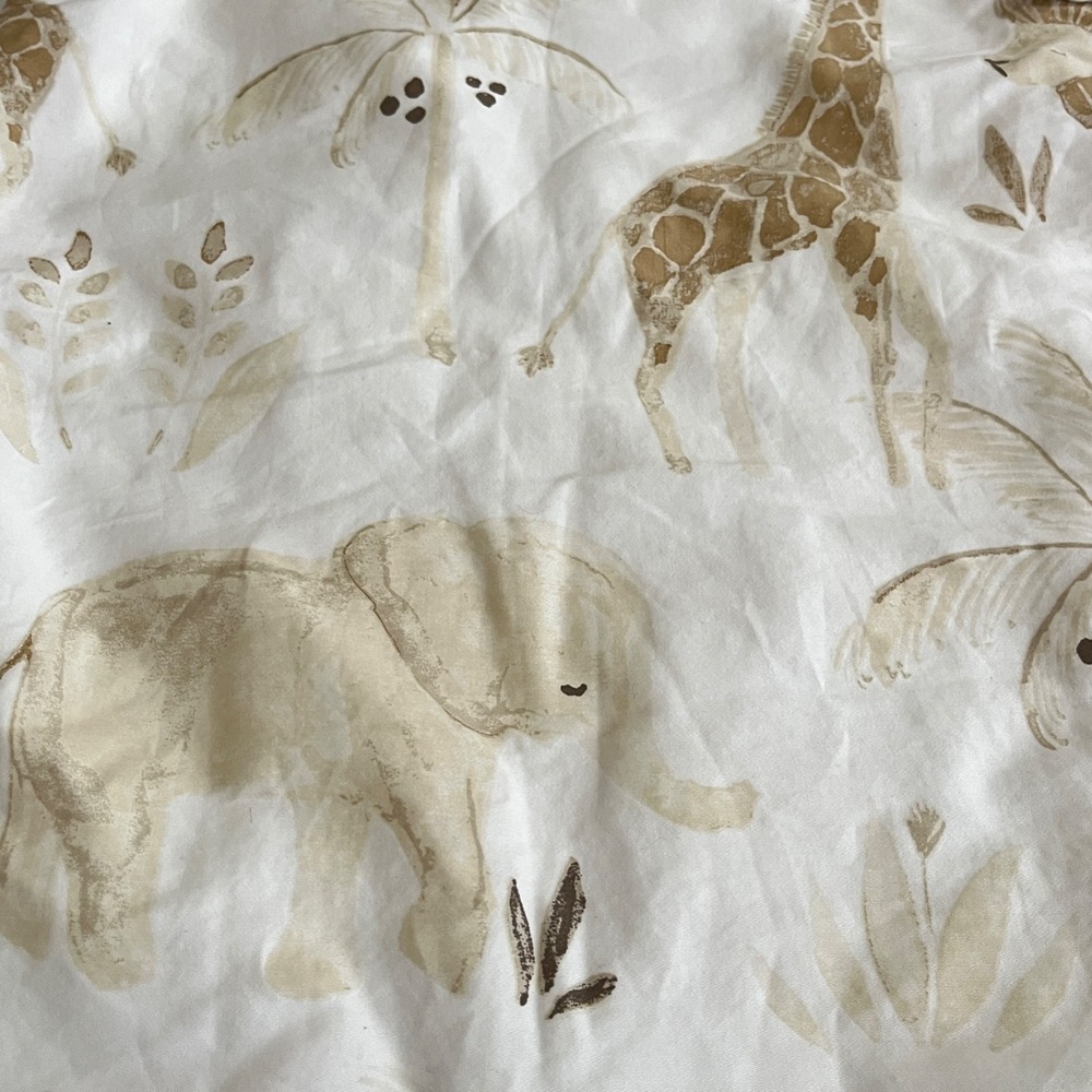 Crane Baby Unisex Sleepsack 0-9M Tan Wearable Blanket Giraffe Elephant Cozy - Picture 6 of 9